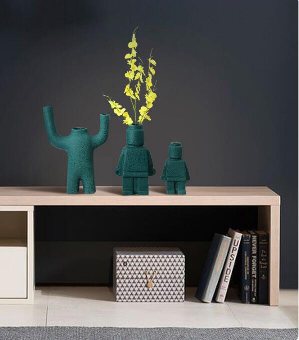 Lego Man Planters