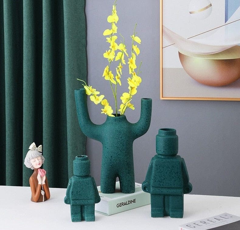 lego man plant pot Lego Man Planters