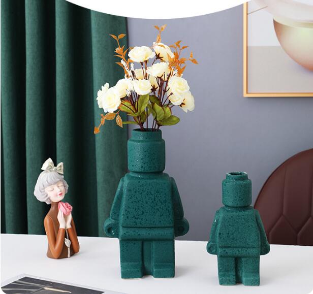 lego man pot plant Lego Man Planters