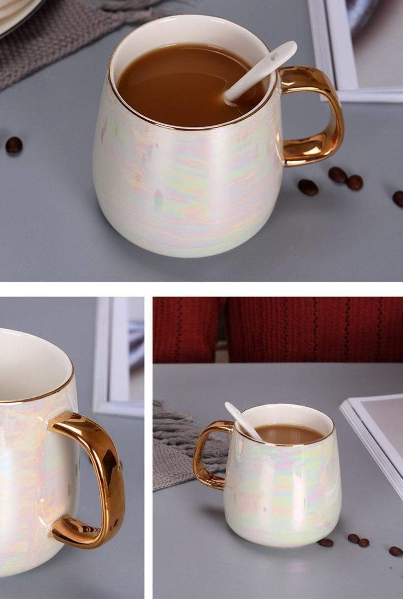 Rainbow Pearl Coffee Mug