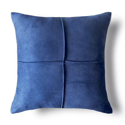 Preppy Blue Tufted Cushion Cover embroidered SUB CATEGORY_Cushion Covers