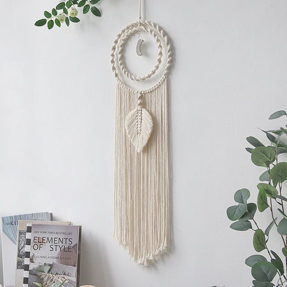 Colgante de pared Boho Moon Macrame