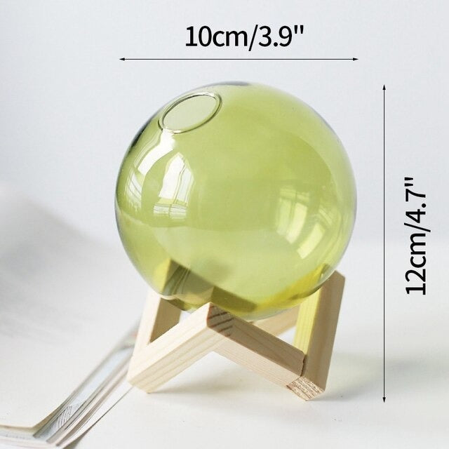 Mini Glass Bubble Vase AESTHETIC_Danish Pastel SUB CATEGORY_Desk Accessories SUB CATEGORY_Vases