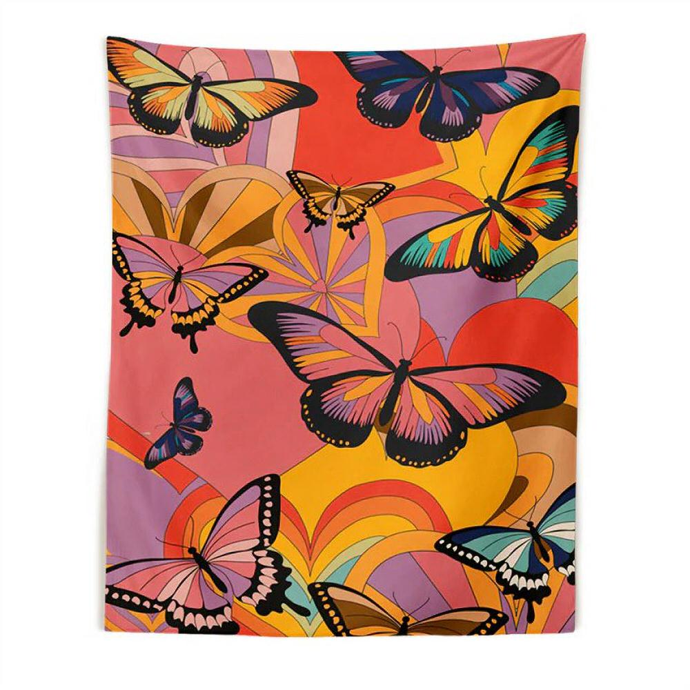 Indie Butterflies Tapestry AESTHETIC_Indie SUB CATEGORY_Tapestries