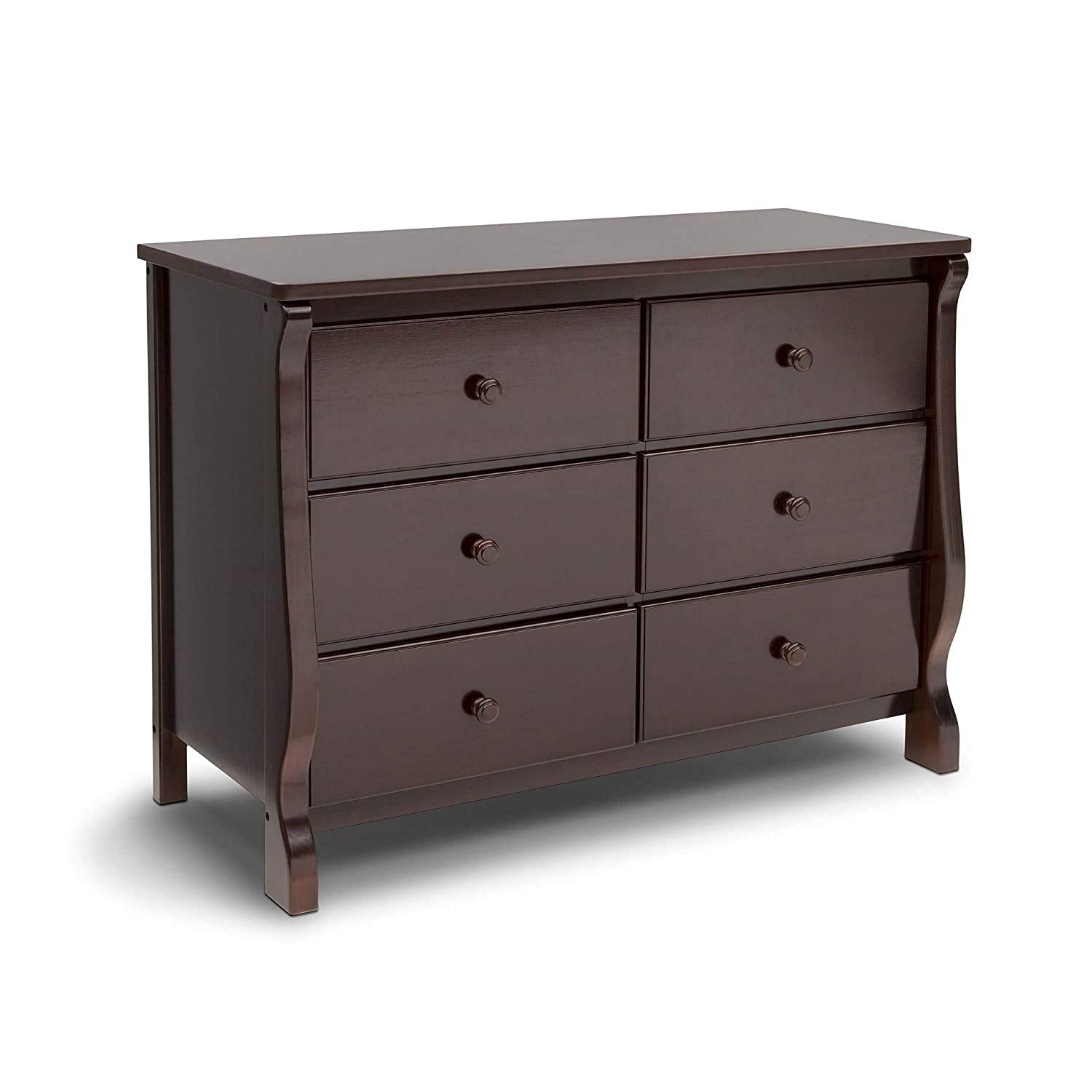 Universal 6 Drawer Dresser, Greenguard Gold Certified, Grey BAJE HOME Universal 6 Drawer Dresser, Greenguard Gold Certified, Grey BAJE HOME