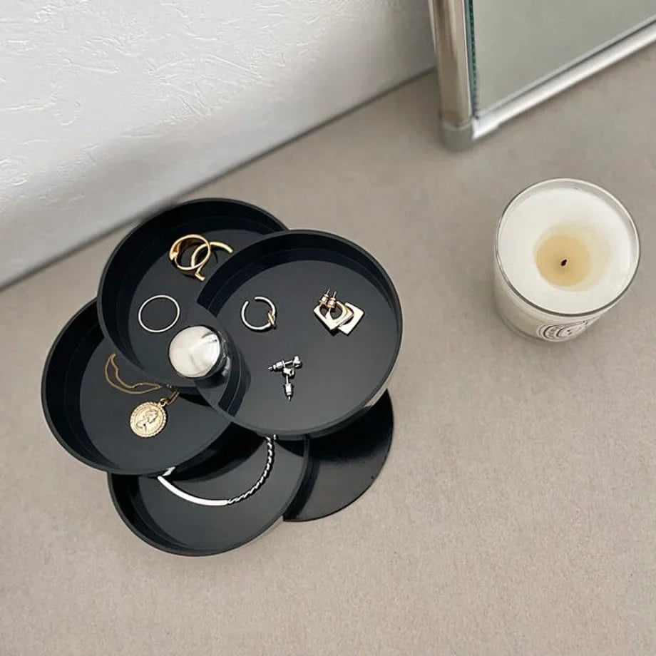 Smooth Swivel Melamine Jewelry Organizer