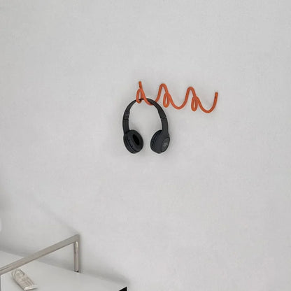 Wavy Coil Metal Wall Hook