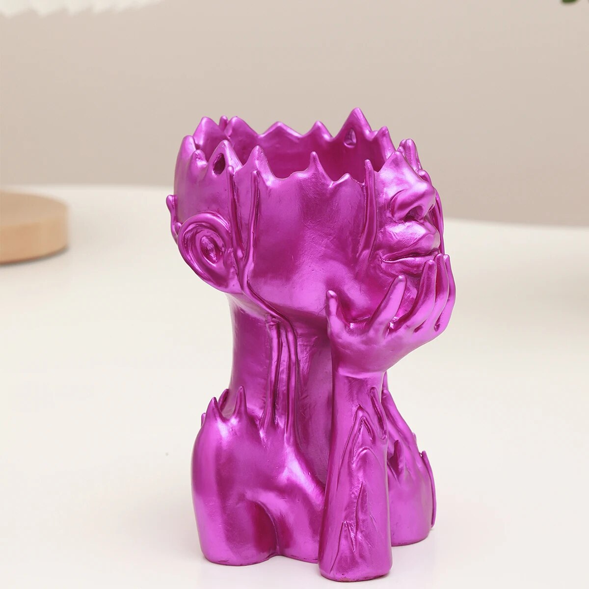 Melting Girl Flower Pot