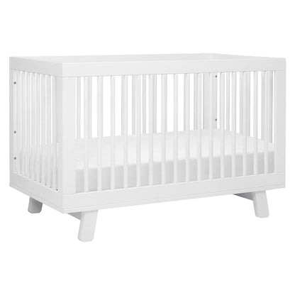 Babyletto Hudson 3-In-1 Convertible Crib with Toddler Bed Conversion Kit in Grey, Greenguard Gold Certified Baby Products Cribs Furniture Infant & Toddler Beds Nursery