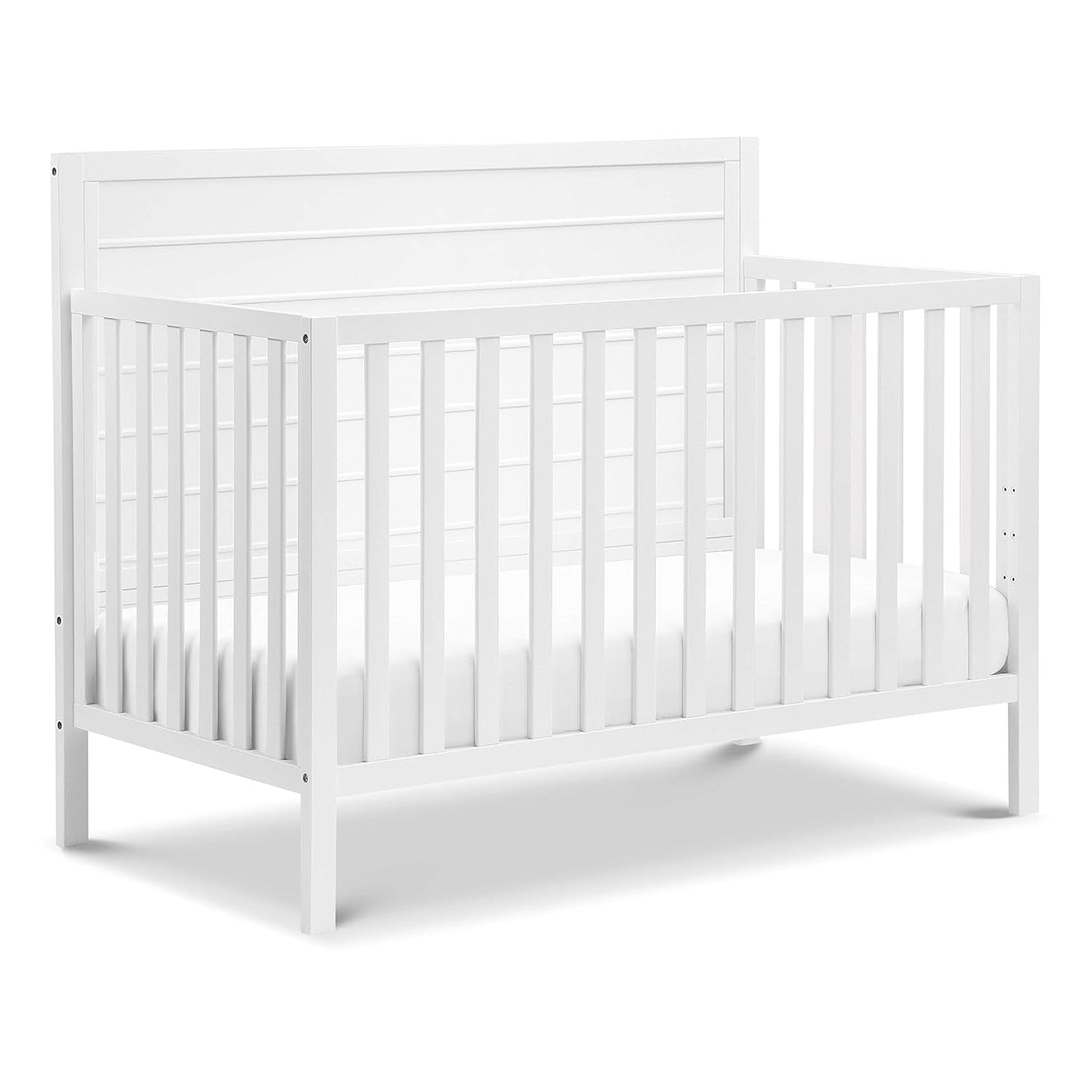 Carter'S by Davinci Morgan 4-In-1 Convertible Crib in White, Greenguard Gold Certified Baby Products Convertible Cribs Furniture Infant & Toddler Beds Nursery