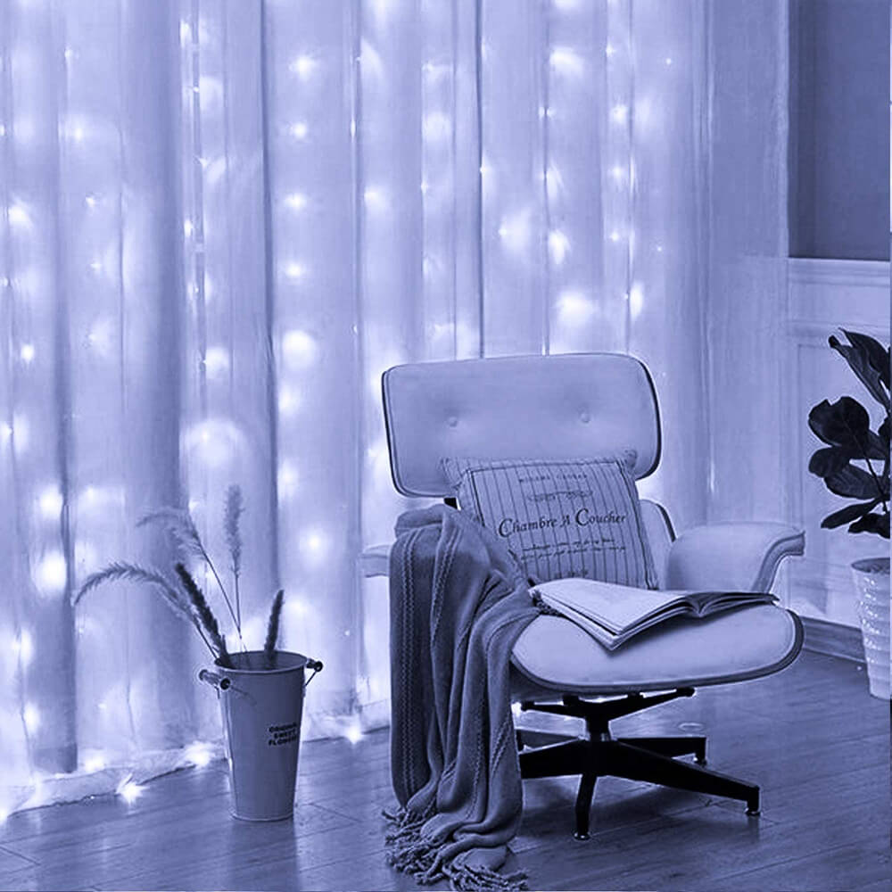 Window Curtain String Lights(300 LEDs)