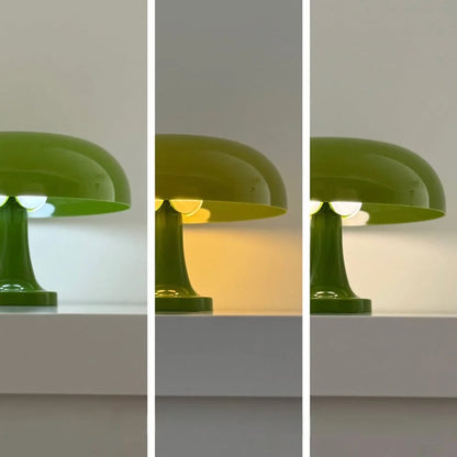 Retro Glossy Mushroom Accent Lamp