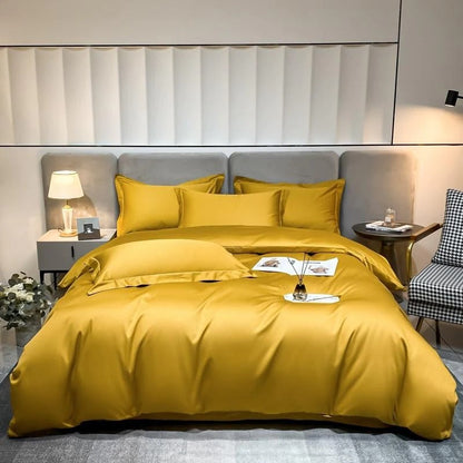Neo Gold Silky Cotton Bedding Set