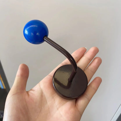 Smooth Color Block Metal Decorative Hooks