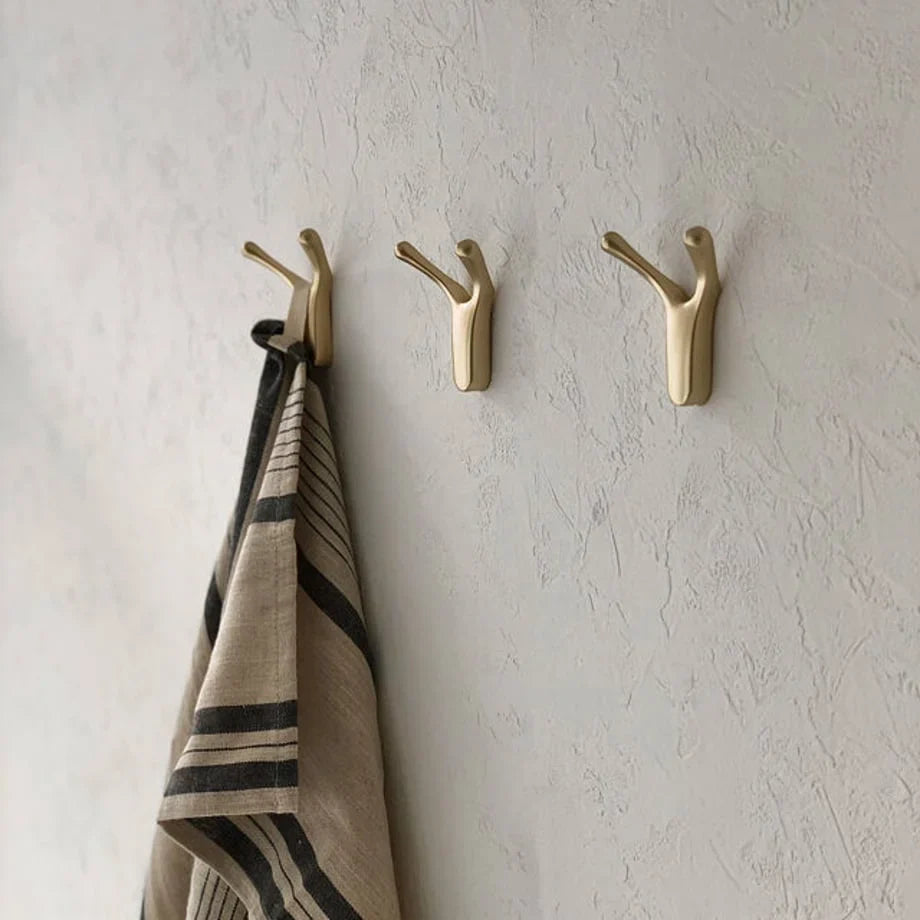 Smooth Branch-Shaped Metal Decorative Hooks