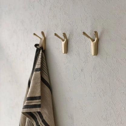 Smooth Branch-Shaped Metal Decorative Hooks