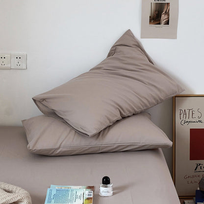 Calm Solid Cotton Pillowcase