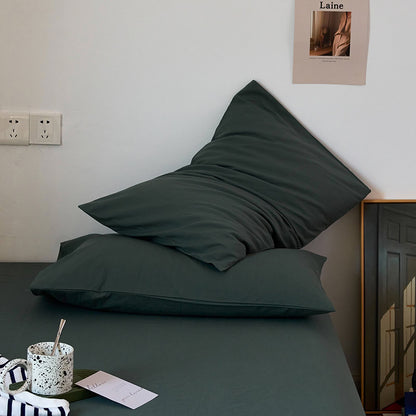 Calm Solid Cotton Pillowcase