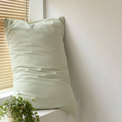 Calm Solid Cotton Pillowcase