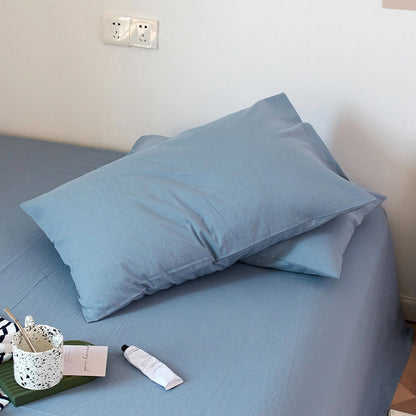 Calm Solid Cotton Pillowcase