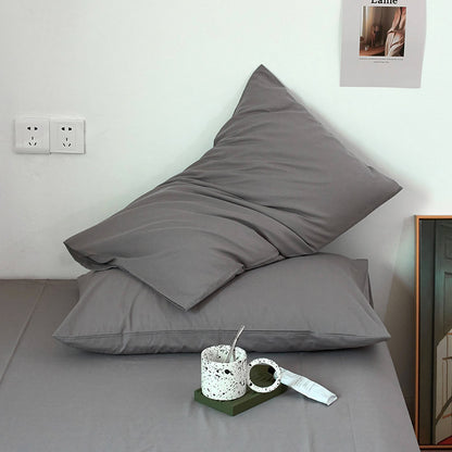 Calm Solid Cotton Pillowcase
