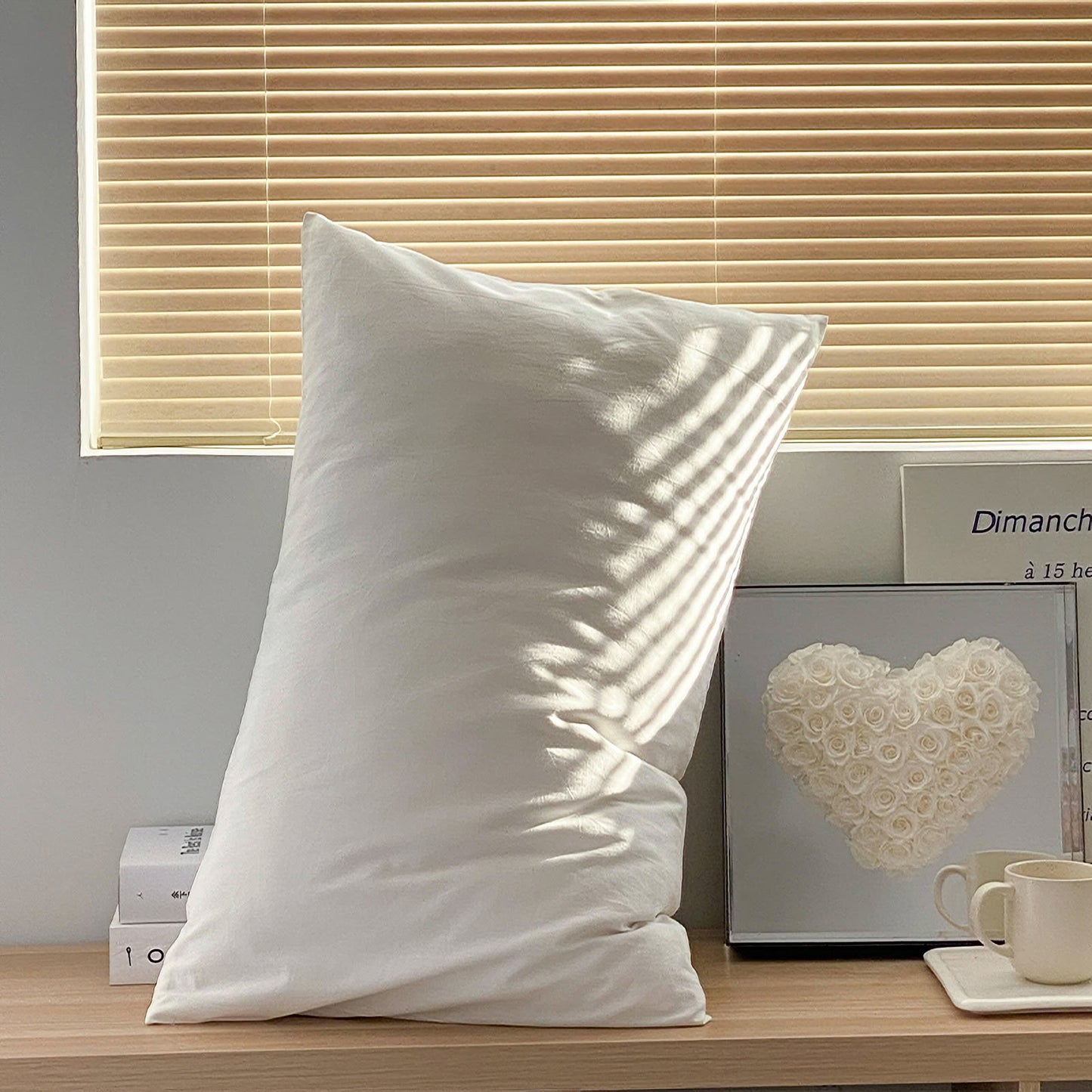 Calm Solid Cotton Pillowcase