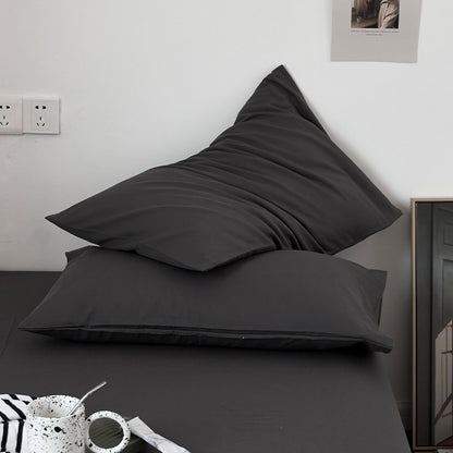 Calm Solid Cotton Pillowcase