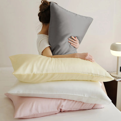 Calming Pastel Solid Cooling Tencel Pillowcase