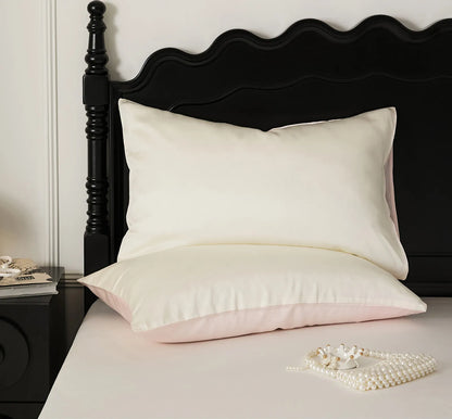 Calming Pastel Solid Cooling Tencel Pillowcase