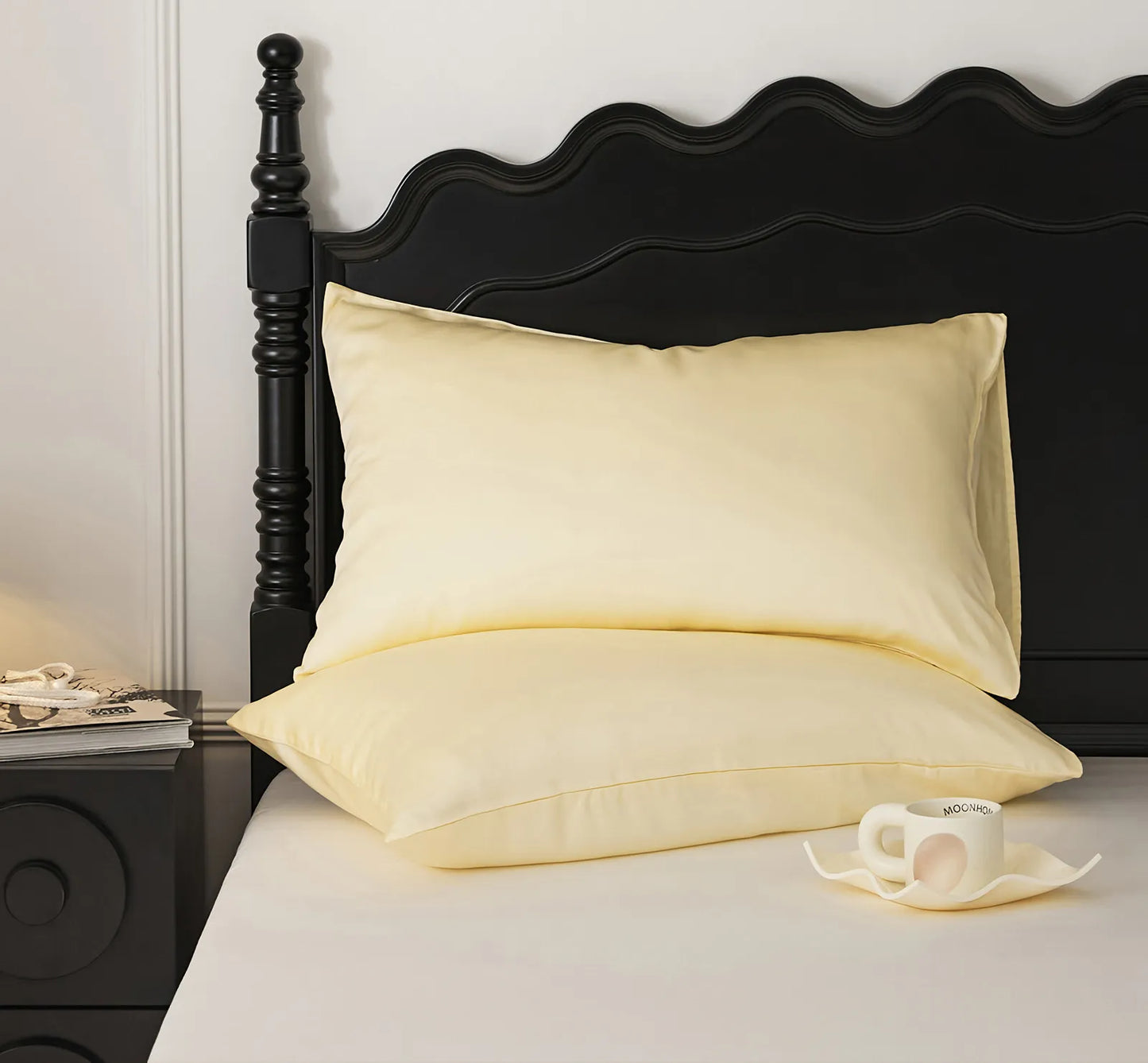 Calming Pastel Solid Cooling Tencel Pillowcase