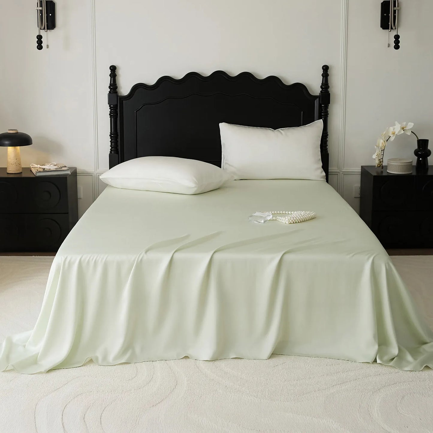 Calming Solid Cooling Tencel Sheet Set