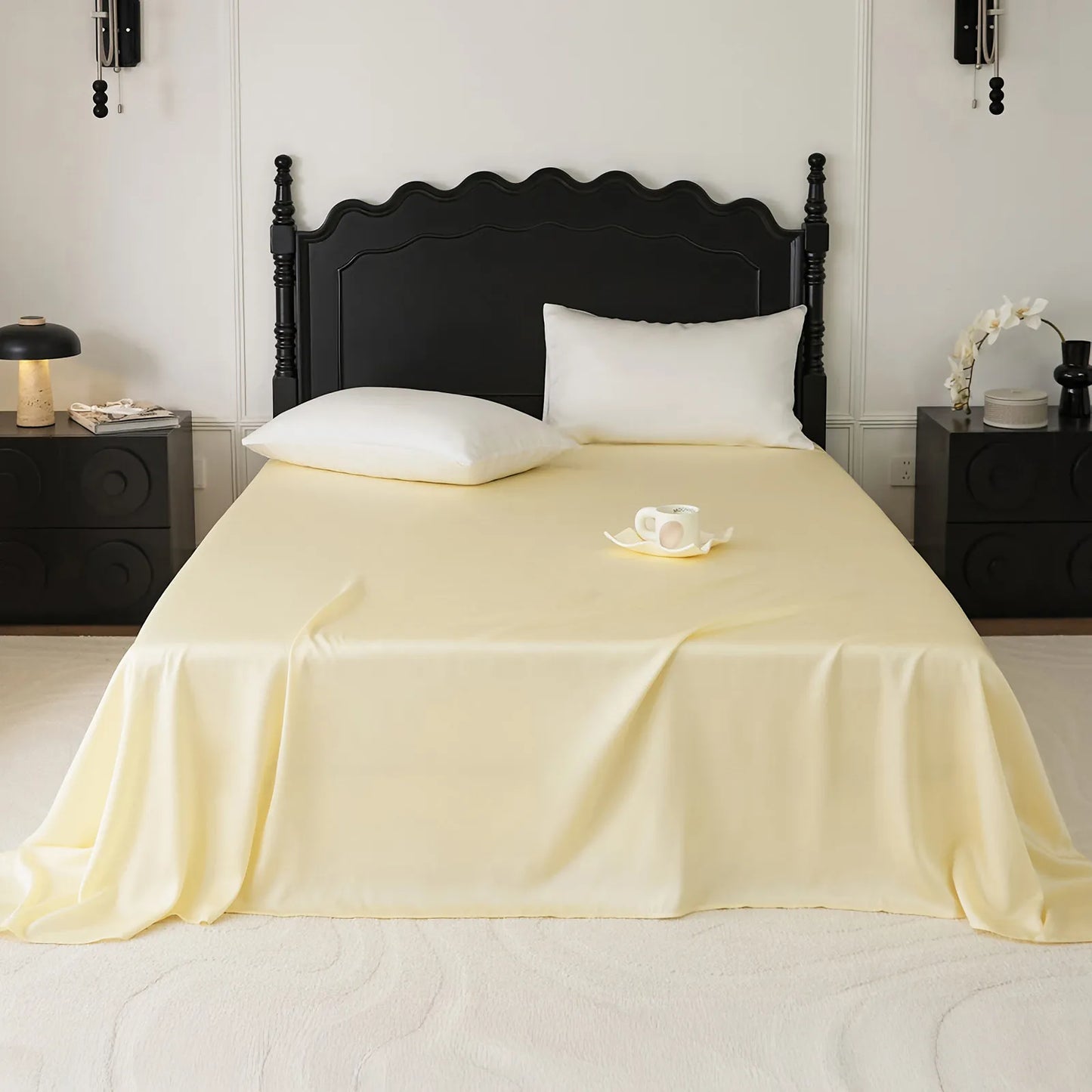 Calming Solid Cooling Tencel Sheet Set