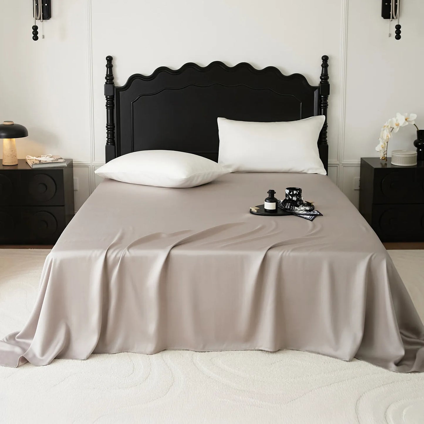Calming Solid Cooling Tencel Sheet Set