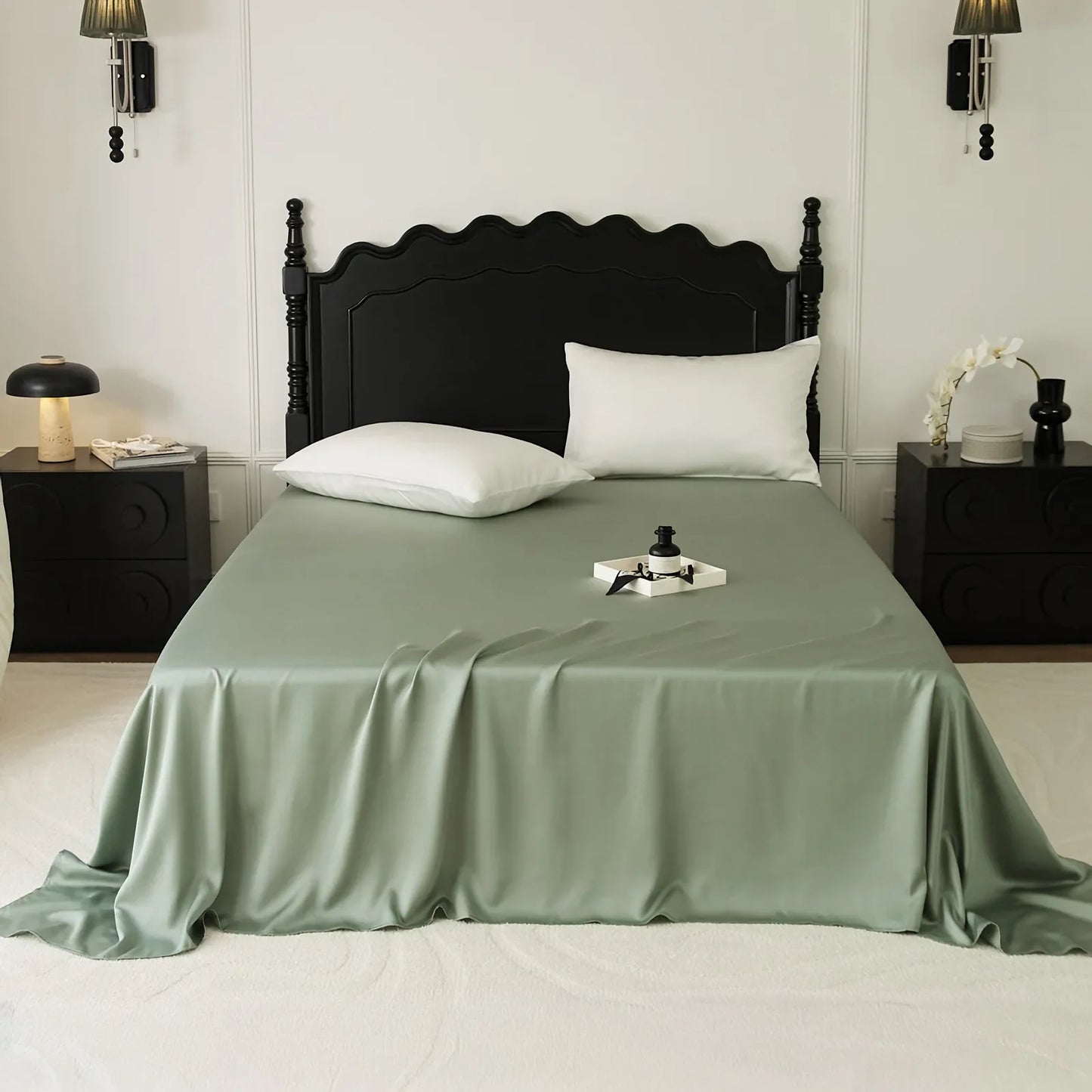 Calming Solid Cooling Tencel Sheet Set