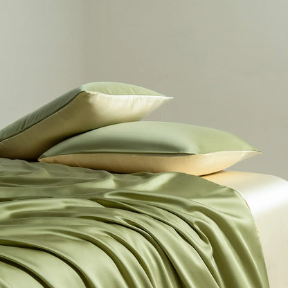 Calming Two-Tone Cooling Tencel Pillowcase