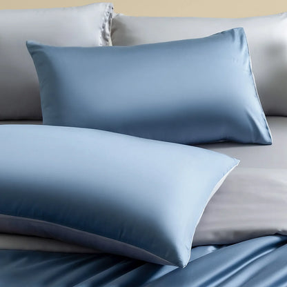 Calming Two-Tone Cooling Tencel Pillowcase