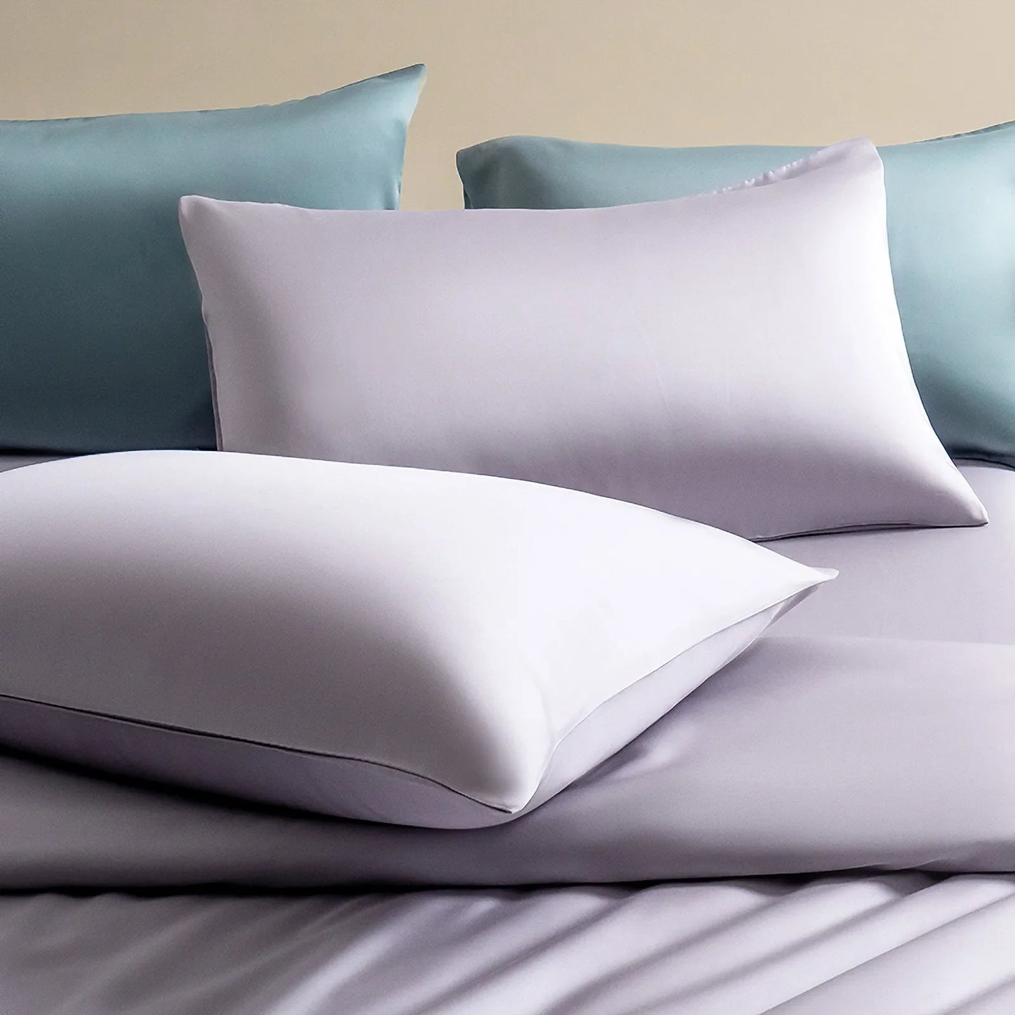 Calming Two-Tone Cooling Tencel Pillowcase