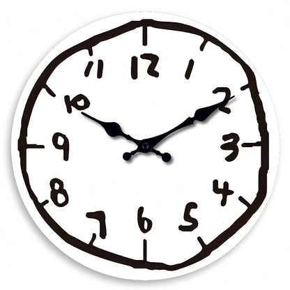 Cartoon Doodle Clock