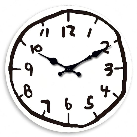 Cartoon Doodle Clock