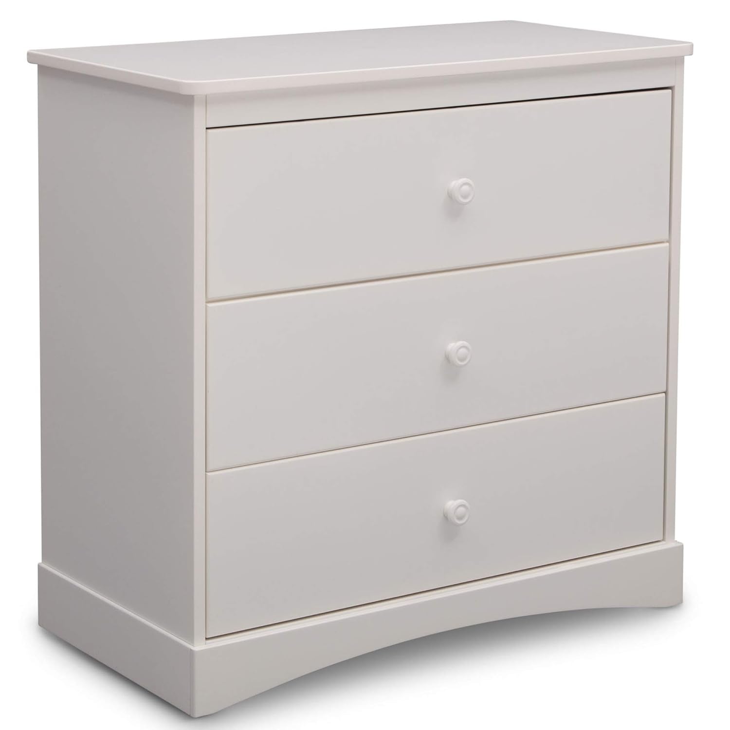 Sutton 3 Drawer Dresser with Changing Top, White Baby Products Changing & Dressing Chests & Dressers Furniture Nursery