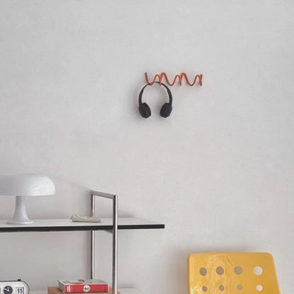 Wavy Coil Metal Wall Hook