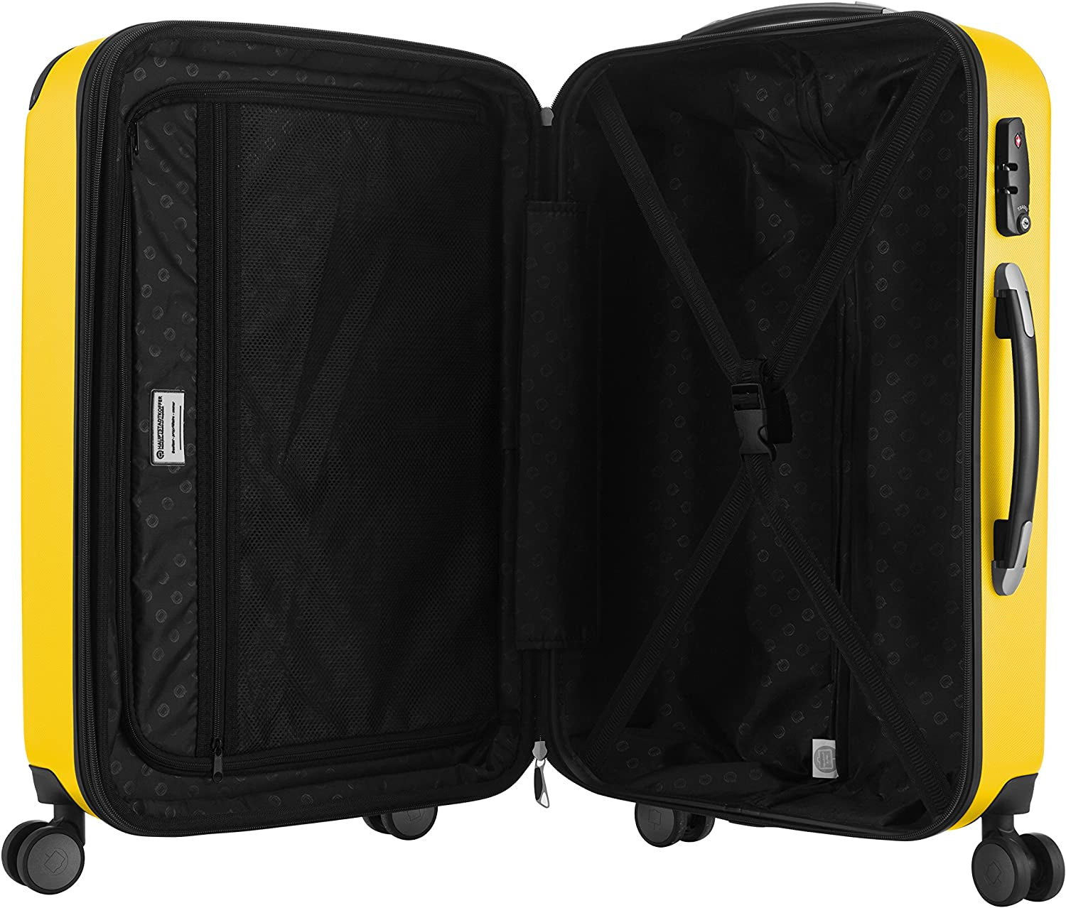 HAUPTSTADTKOFFER Spree Luggage Suitcase Hardside Spinner Trolley Expandable 28¡°TSA Yellow Clothing Luggage Luggage & Bags Luggage & Travel Gear Shoes & Jewelry Suitcases