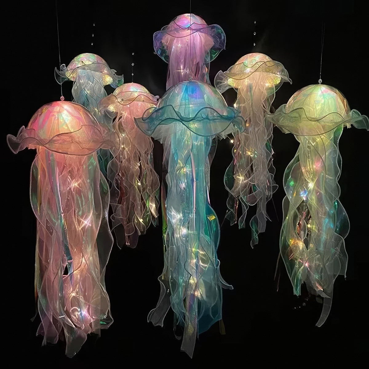 Hanging Jellyfish Lights