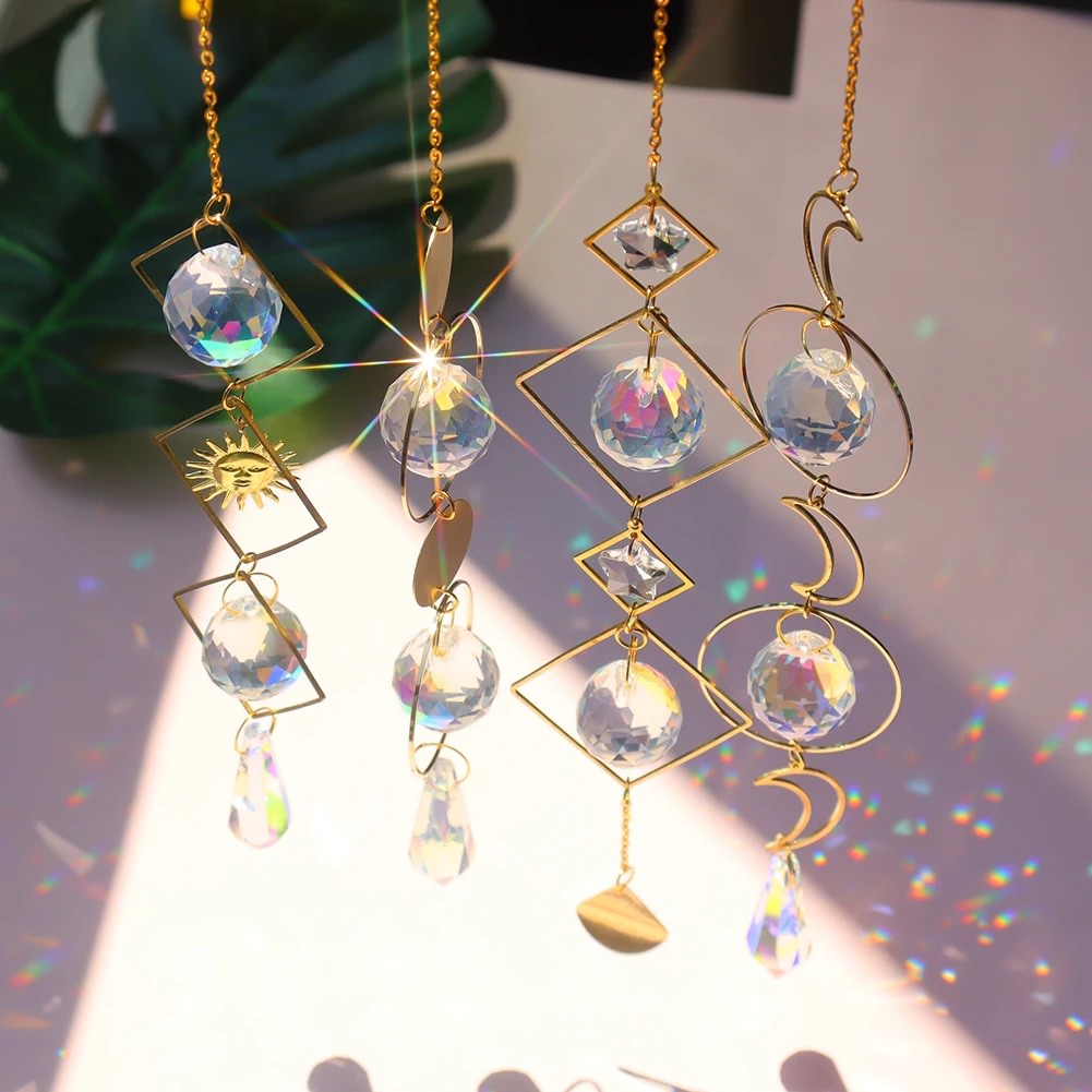 Moon Chain Crystal Suncatcher SUB CATEGORY_Suncatchers