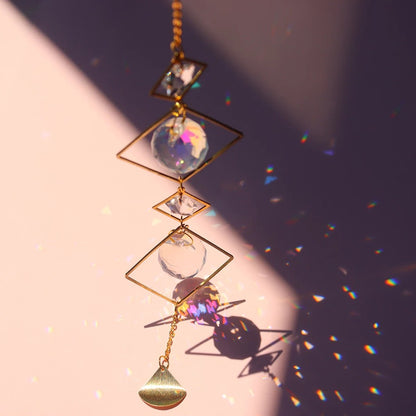 Star Chain Celestial Crystal Suncatcher SUB CATEGORY_Suncatchers