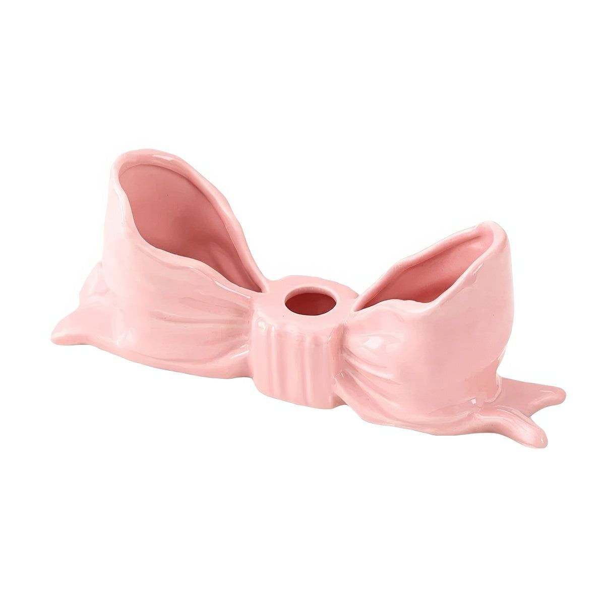 Bougeoir en céramique en forme d'arc