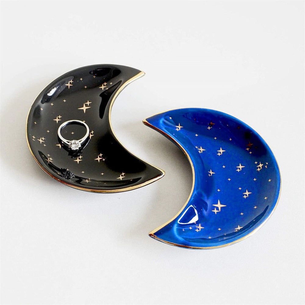 Moon Ceramic Jewelry Organizer AESTHETIC_Witchcore SUB CATEGORY_Jewelry organizers