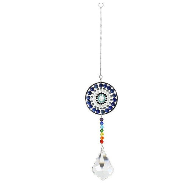 Chakra Circle Crystal Suncatcher SUB CATEGORY_Suncatchers