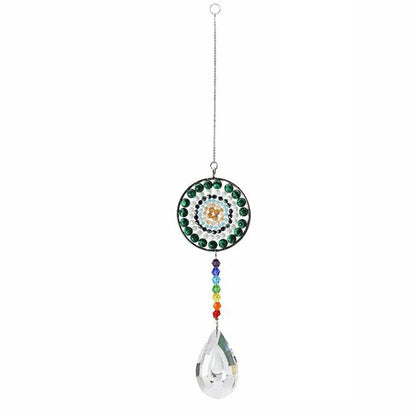 Chakra Circle Crystal Suncatcher SUB CATEGORY_Suncatchers