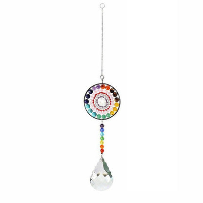 Chakra Circle Crystal Suncatcher SUB CATEGORY_Suncatchers